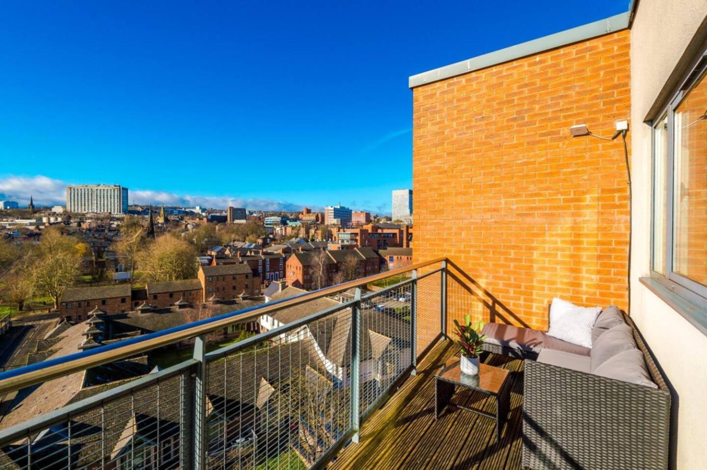 High-Spec Penthouse Central Free Parking Space Sheffield Kültér fotó